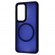 Чохол-накладка Wave Matte Insane Case with Magnetic Ring для Samsung Galaxy S24 SM-S921 Midnight Blue