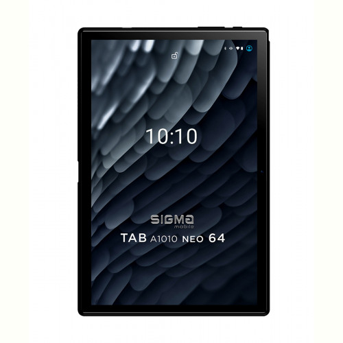 Планшетний ПК Sigma mobile Tab A1010 Neo 4/64GB 4G Dual Sim Black+чохол-книжка