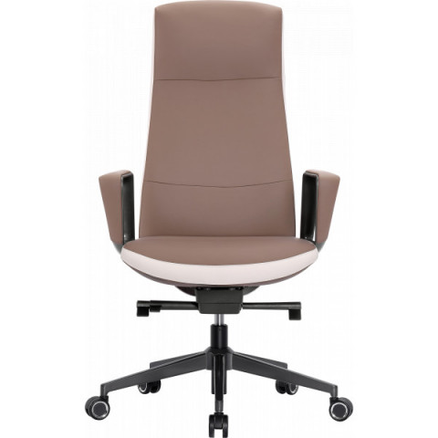 Офісне крісло GT Racer B-3195 Beige/Brown (leather)