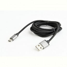 Кабель Cablexpert (CCB-mUSB2B-AMCM-6) USB 2.0 - USB Type-C, 1.8м, чорний