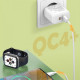 Мережевий зарядний пристрій ColorWay Power Delivery Port PPS USB (Type-C PD + USB QC3.0) (45W) White (CW-CHS042PD-WT)