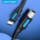 Кабель Vention USB Type-C - USB Type-B, 2 m, Black (CQUBH)