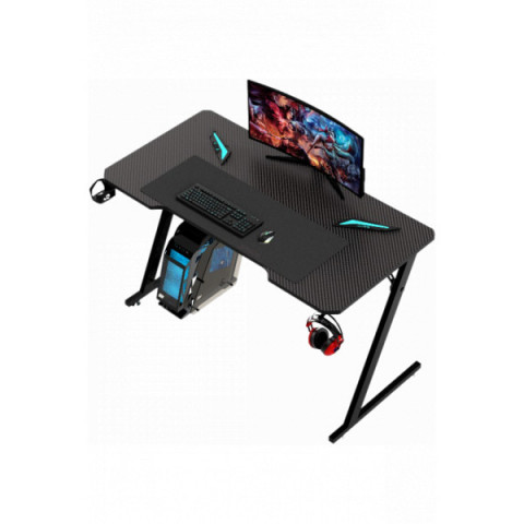 Геймерський комп'ютерний стіл GT Racer T-1213 (120x60x73) Black