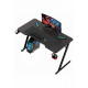 Геймерський комп'ютерний стіл GT Racer T-1213 (120x60x73) Black