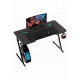 Геймерський комп'ютерний стіл GT Racer T-1213 (120x60x73) Black