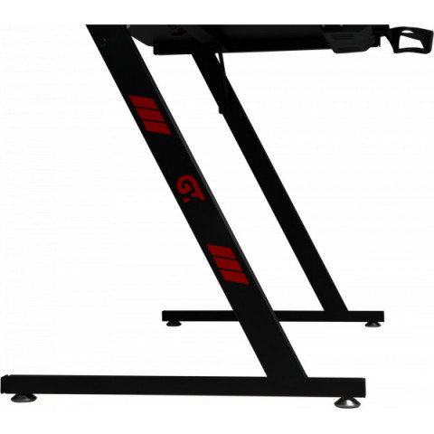 Геймерський комп'ютерний стіл GT Racer T-1213 (120x60x73) Black