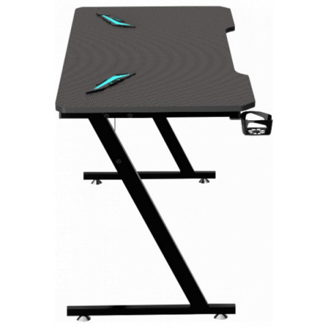 Геймерський комп'ютерний стіл GT Racer T-1213 (120x60x73) Black
