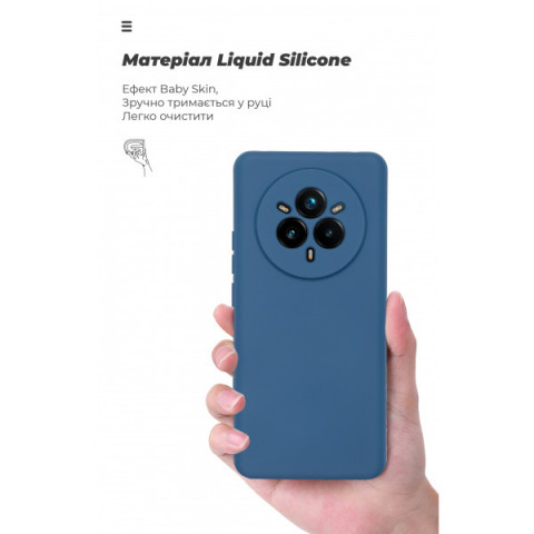 Чохол ArmorStandart ICON для Realme 14 Pro+ 5G Camera cover Dark Blue (ARM83627)