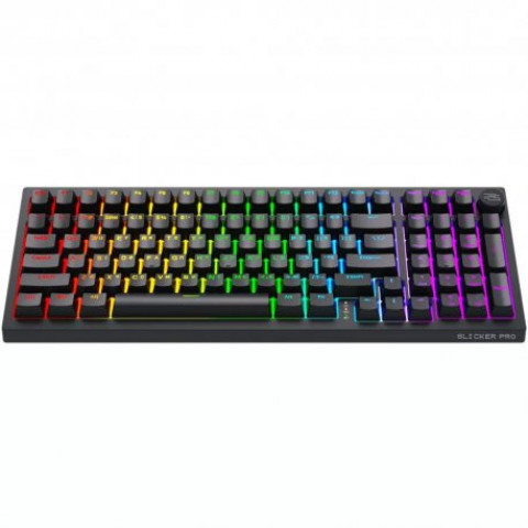 Бездротова клавіатура ігрова Proove Gaming Slicker Pro Black (WKSLP0022401)
