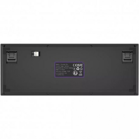 Бездротова клавіатура ігрова Proove Gaming Slicker Pro Black (WKSLP0022401)
