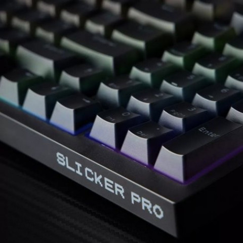 Бездротова клавіатура ігрова Proove Gaming Slicker Pro Black (WKSLP0022401)
