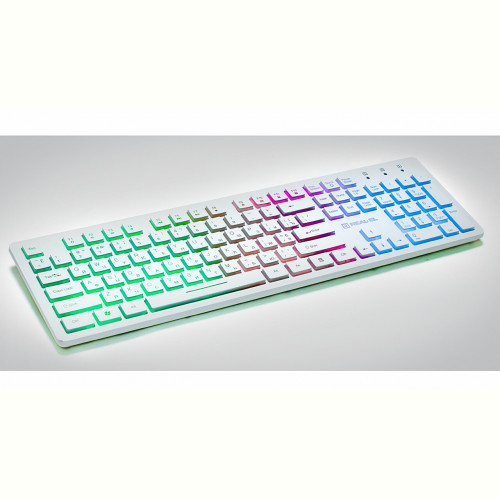 Клавіатура REAL-EL Comfort 7070 Ukr White USB