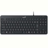 Клавiатура Genius LuxeMate 110 USB Black Ukr (31300012407)