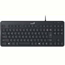 Клавiатура Genius LuxeMate 110 USB Black Ukr (31300012407)