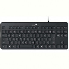 Клавiатура Genius LuxeMate 110 USB Black Ukr (31300012407)