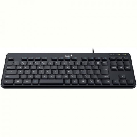 Клавiатура Genius LuxeMate 110 USB Black Ukr (31300012407)