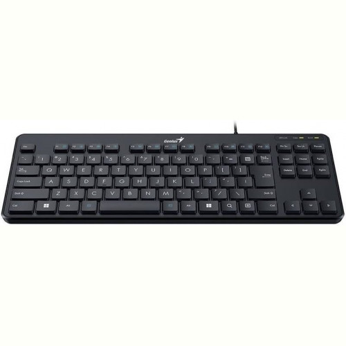 Клавiатура Genius LuxeMate 110 USB Black Ukr (31300012407)