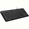 Клавiатура Genius LuxeMate 110 USB Black Ukr (31300012407)