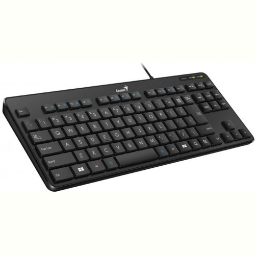 Клавiатура Genius LuxeMate 110 USB Black Ukr (31300012407)