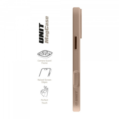 Чохол ArmorStandart Unit MagSafe для Apple iPhone 16 Pro Max Titanium Desert (ARM81331)