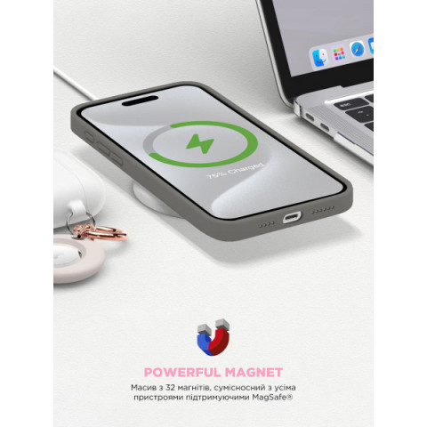 Чохол ArmorStandart ICON2 MagSafe для Apple iPhone 15 Pro Max Clay (ARM72749)