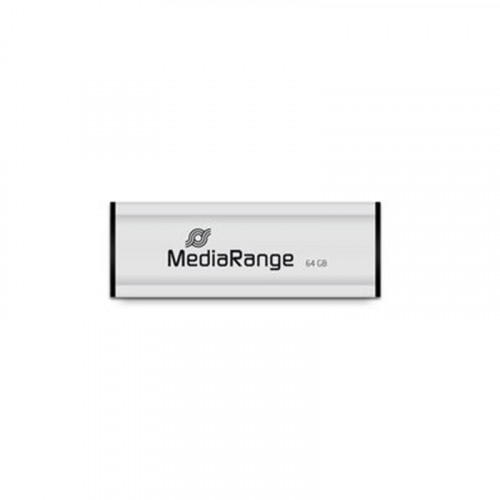 Флеш-накопичувач USB3.0 64GB Type-C MediaRange Black/Silver (MR917)