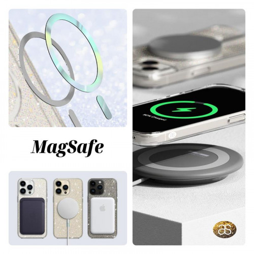 Чохол-накладка Armorstandart Glow Magsafe для Apple iPhone 13 Pro Transparent (ARM69720)