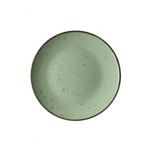 Тарілка десертна Ardesto Bagheria Pastel green, 19см, кераміка, зелений