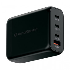 Мережевий зарядний пристрій ArmorStandart Resolute Power ARP-131 100W GaN Black (ARM70024)