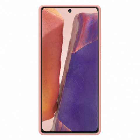 Чохол-накладка Samsung Silicone Cover для Samsung Galaxy Note 20 SM-N980 Copper Brown (EF-PN980TAEGRU)