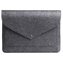 Чохол для ноутбука Gmakin для Macbook Pro 14 темно-сірий, на кнопці (GM62-14)