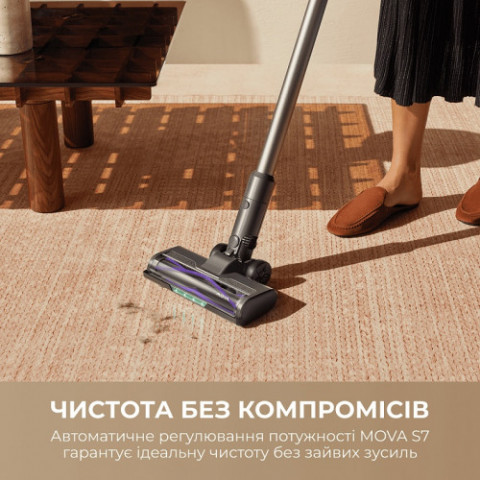 Акумуляторний пилосос Mova S7 Ultra (V2590E)