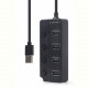 USB-хаб Gembird 4 ports (UHB-U2P4P-01) з вимикачами