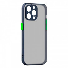 Чохол-накладка Armorstandart Frosted Matte для Apple iPhone 14 Pro Max Navy Blue (ARM64484)