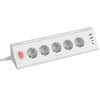 Мережевий фільтр Proove Prism Socket (5xAC + 2xType-C + 2xUSB) 1.6m white Купити в Україні