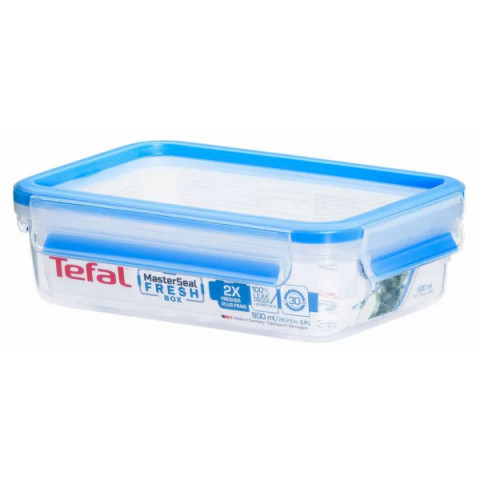 Контейнер Tefal MasterSeal, прямокутний, 800мл, пластик