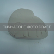 Ланч-бокс ARDESTO Fresh Elephant 1л, пластик, сірий
