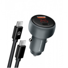 АЗП ArmorStandart AR-C43 Type-C PD30W + USB QC 3.0 Grey + кабель USB-C (ARM82463)