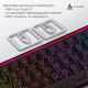 Дротова механічна клавіатура Ajazz NK68 Red switches Side Contour Black (NK68-R-S-B) Купити в Україні