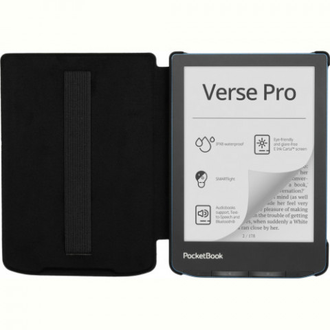Чохол-книжка PocketBook Shell-Strap для PocketBook 6" PB619/629/634 Black (SH-ST-634-BK-WW)