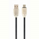 Кабель Cablexpert (CC-USB2R-AMmBM-2M) USB 2.0 A - microUSB, преміум, 2м, чорний
