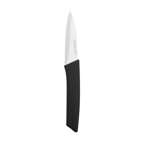 Кухонний ніж для овочів Ardesto Gemini Gourmet, 9.5см, нержавіюча сталь, пластик, чорний