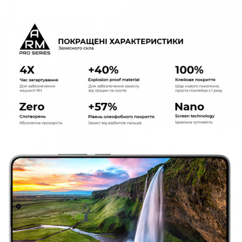 Захисне скло ArmorStandart Pro для Xiaomi Poco F7 Pro (ARM80413)