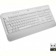 Клавiатура бездротова Logitech Signature K650 US OffWhite USB (920-010977)
