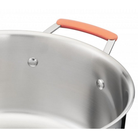 Набір посуду Tefal Opti Space, 6предметів, нержавіюча сталь, силікон, скло