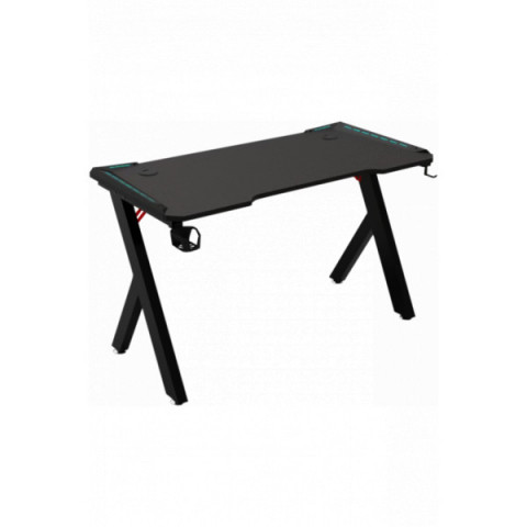 Геймерський комп'ютерний стіл GT Racer T-1426 (140x60x73) Black