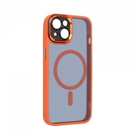 Чохол ArmorStandart Unit MagSafe SE для Apple iPhone 14 Orange Black (ARM75374)