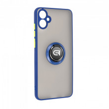 Чохол ArmorStandart Frosted Matte Ring для Samsung A05 (A055) Navy Blue (ARM72762)