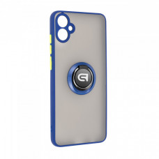 Чохол ArmorStandart Frosted Matte Ring для Samsung A05 (A055) Navy Blue (ARM72762)