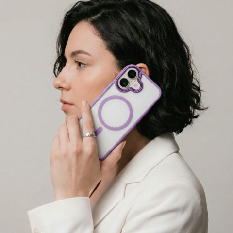 Чохол ArmorStandart Unit MagSafe для Apple iPhone 16 Violet (ARM78725)